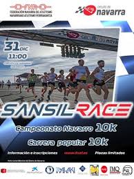 Atletas participantes Campeonato Navarro 10k en Ruta- Sansilrace 2020